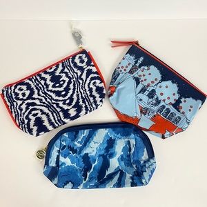 Set of 3 Estée Lauder Cosmetic Makeup Bags New Without Tags